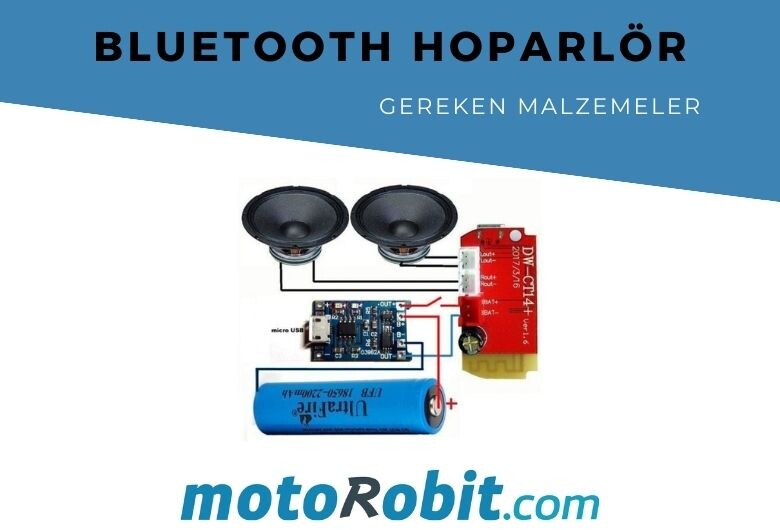 Bluetooth Hoparlör Yapımı | Gereken Malzemeler