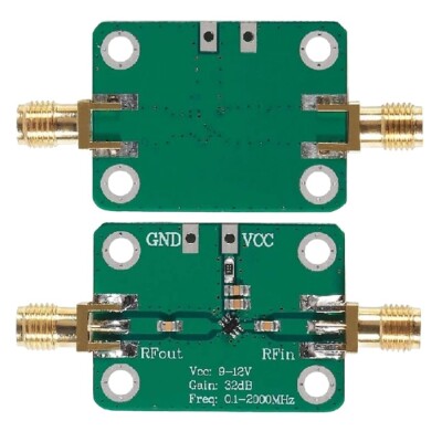 0.1-2000MHz 32dB Gain RF Geniş Bant Amplifikatör Modülü - 2