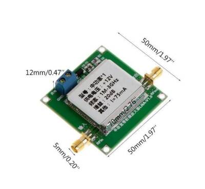 1-3000MHz 20dB LNA RF Geniş Bant Amplifikatör Modülü - 3