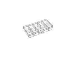 10 Compartment Covered Organizer Box - 1