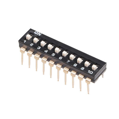 10-Pin Integrated Type Dip Switch - 1