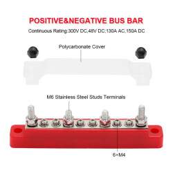 10-Way Power Distribution Block - Covered - 3