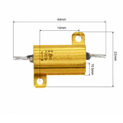 200R 10W 5% Alüminyum Direnç - 2