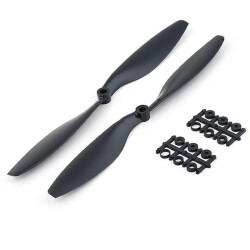 1045 Drone Propeller Set CW/CCW - Black 