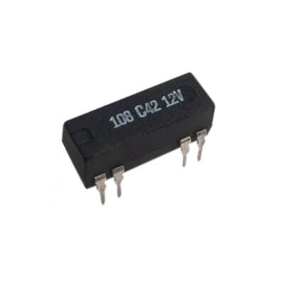 108 C42 12V Reed Röle Tek Kontak C/O 12VDC 0.25A - 1