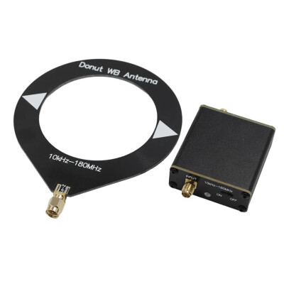 10kHz-180MHz Low Impedance Amplifier - Donut WB Antenna Internal - 2