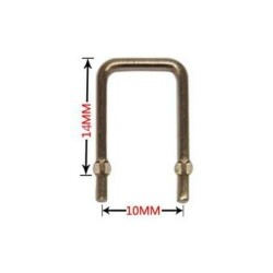 10mR Constantan Shunt Resistor 1.5x10x14mm