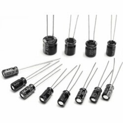 10uF 50V Elektrolitik Kondansatör 5x7mm