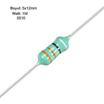 10uH 1W Direnç Tip Bobin - 0510 - 1