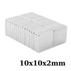 10x10x2mm Neodymium Strong Magnet