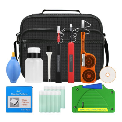 12-Piece Fiber Optic Cleaning Kit - 1