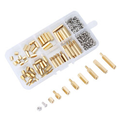 120 Piece M3 Metal Spacer Set (Standoff)
