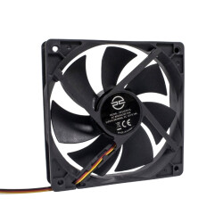 120x120x25mm 12V 0.14A Fan 3 Wire