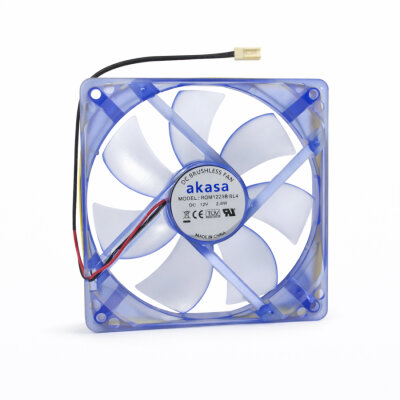 120x120x25mm 12V 0.23A Fan with 2 Wires - 1