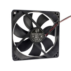 120x120x25mm 12V 0.33A 1200RPM Fan 2 Wire