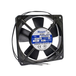 120x120x25mm 220V 0.09A Metal Fan 2 Wire