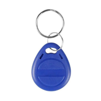 125kHz Printable RFID Keychain - Blue - 2