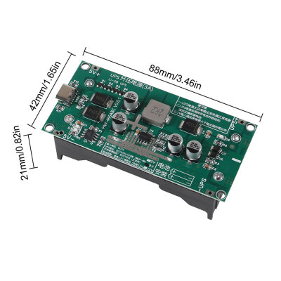 12V 1.2A 18650 Lityum Pil Şarj Modülü - UPS Kesintisiz Güç Kaynağı Devresi - 3