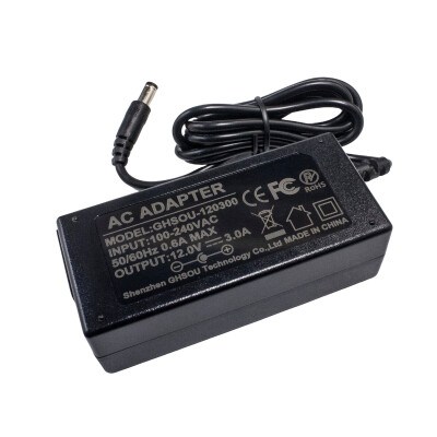 12V 3A Adapter - GHSOU-120300 - 1