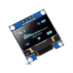 1.3'' 128X64 OLED Ekran IS-I2C 