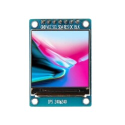 1.3'' 240x240 SPI TFT LCD Ekran - ST7789 