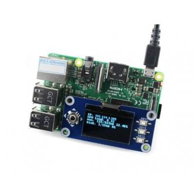 1.3 inch 128x64 Tuşlu Raspberry Pi Oled Lcd Ekran - 4