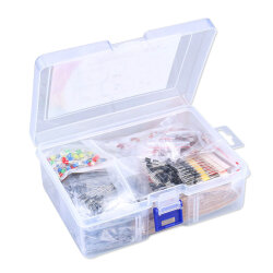 1400-Piece 7-Type Basic Electronic Components Kit - 2