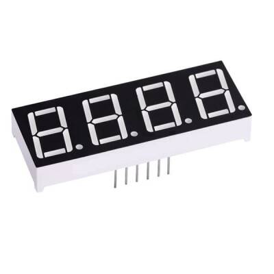 14mm 4'lü 7 Segment Display - Anot - 1