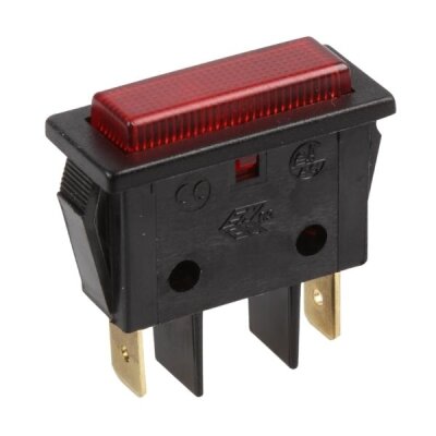 14x32mm 220V AC Sinyal Lambası - Kırmızı - 1
