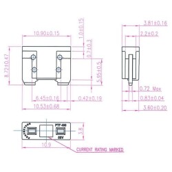 15A Mini Alçak Profil Oto Sigorta - Bıçak Sigorta - 2