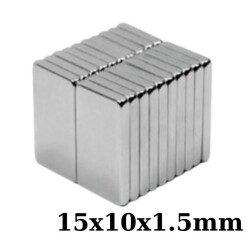 15x10x1.5mm Neodymium Strong Magnet
