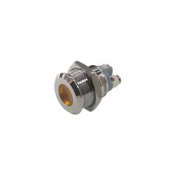 16MM Metal Ledlı Sinyal Sarı 