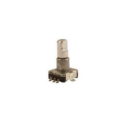 17mm D Şaft SMD Rotary Encoder Siyah - Oto Potans 