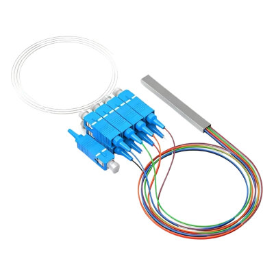 1/8 PLC SC/UPC Single Mode Fiber Optik Splitter - 1 Metre - 1