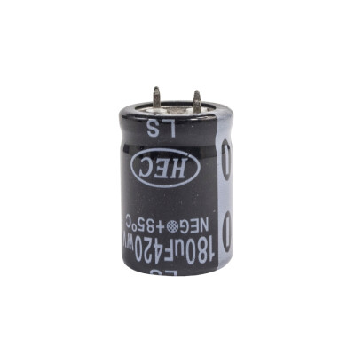 180uF 420V Electrolytic Capacitor 22x30mm - 1