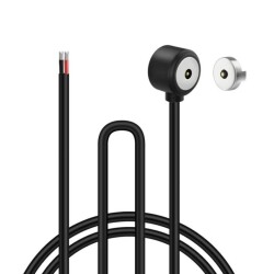 2-Pin 15mm 90C Kablolu Pogo Pin Manyetik Konnektör Takımı