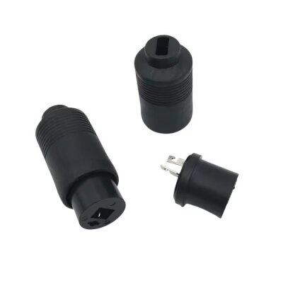2 Pin DIN Hoparlör Konnektörü - Dişi - 3