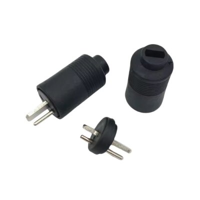 2 Pin DIN Hoparlör Konnektörü - Erkek - 3