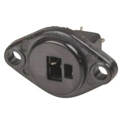 2 Pin DIN Panel Type Speaker Connector - Female