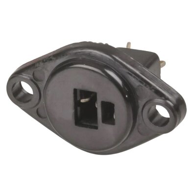 2 Pin DIN Panel Type Speaker Connector - Female - 1