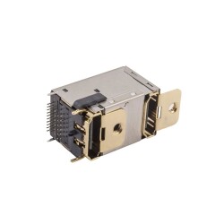 2 Port Female HDMI Connector PCB Type - 2