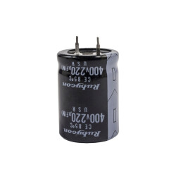 220uF 400V Electrolytic Capacitor 25x35mm