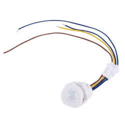 220V Mini Motion PIR Sensor - Automatic Lamp Sensor - 1