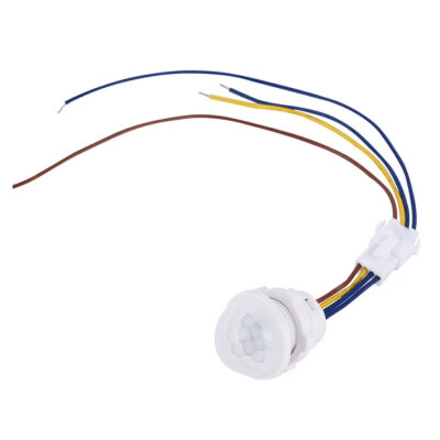 220V Mini Motion PIR Sensor - Automatic Lamp Sensor - 1