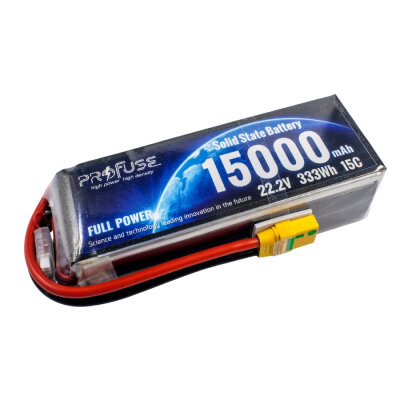 22,2V 6S 15000mAh 15C Solid State Lipo Batarya - 1