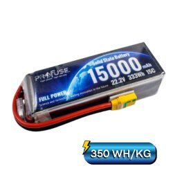 22,2V 6S 15000mAh 15C Solid State Lipo Batarya