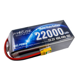 22,2V 6S 22000mAh 15C Solid State Lipo Batarya - 1