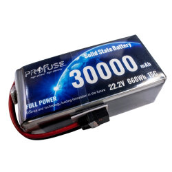22.2V 6S 30000mAh 15C Solid State Lipo Battery - 1
