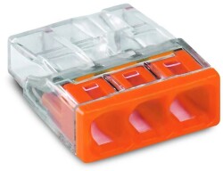 2273-203 3 Pin Junction Terminal - Wago
