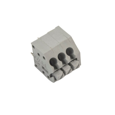 250 3.5mm 3-Pin Spring Terminal Block - 1